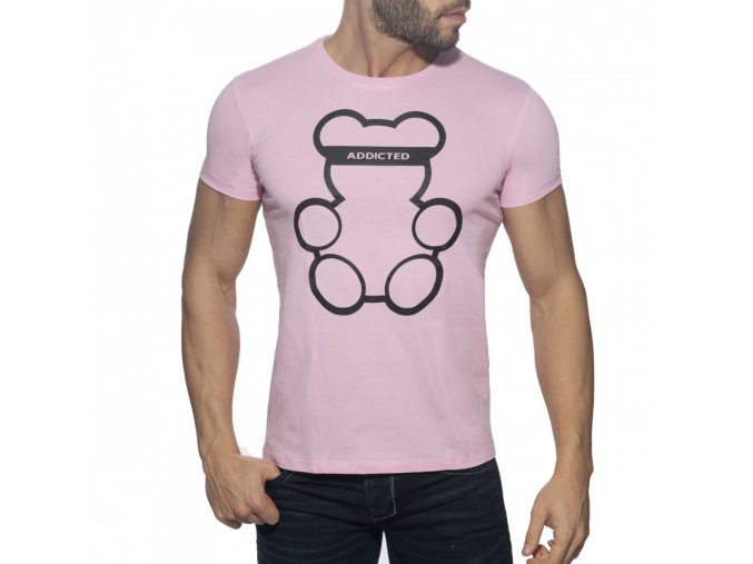 ad424 bear round neck t shirt (3)