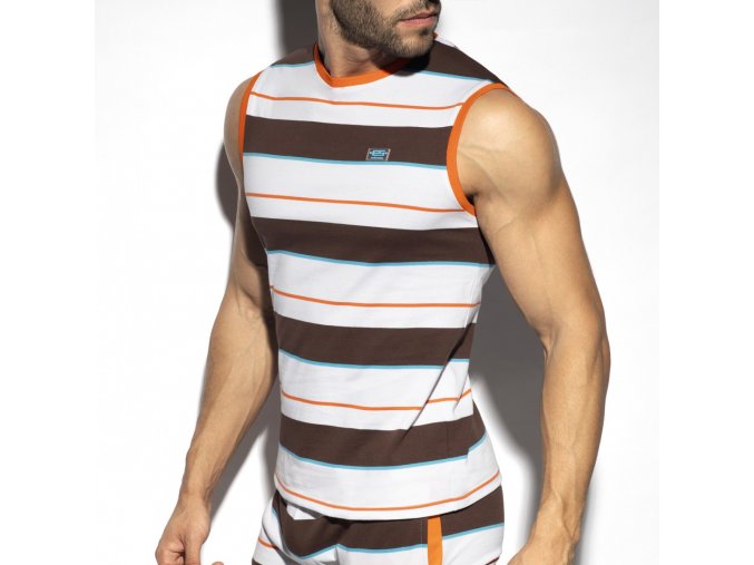 retro stripes tank top