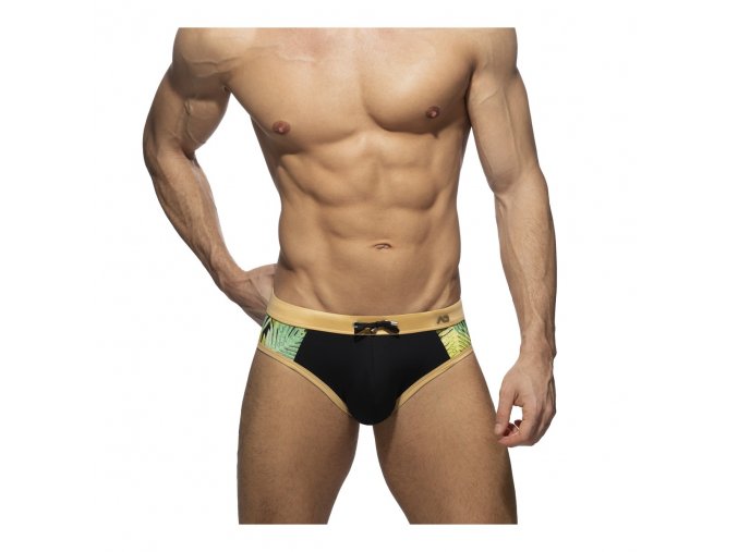 side leaves swim brief