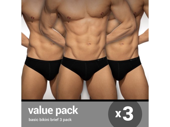 basic bikini brief 3 pack