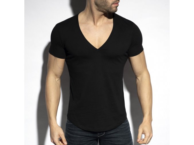 deep v neck t shirt (3)