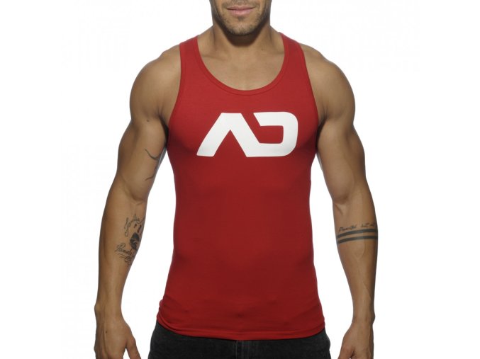 Pánský nátělník AD BASIC AD TANK TOP - červený