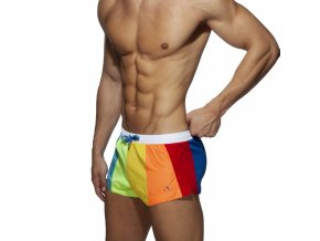 ads239 rainbow swim short