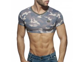 ad868 camo crop top