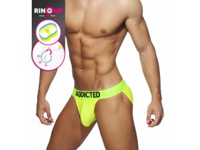 ad953 ring up neon mesh bikini