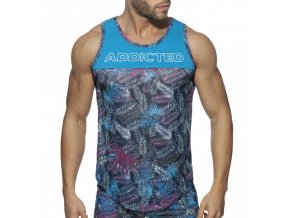 ad930 tropical mesh tank top