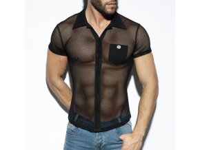 sht024 mesh short sleeves shirt (13)