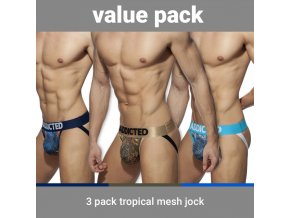 ad911p 3 pack tropical mesh jock push up