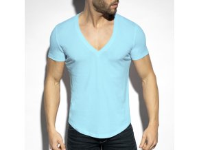 deep v neck t shirt