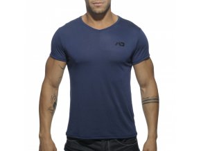 Pánské tričko AD BASIC V-NECK T-SHIRT - modré