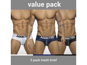 ad475p 3 pack mesh brief push up