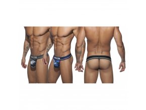 ad701p 3 pack camo mesh thong push up