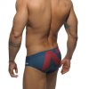 Pánské plavky AD EXTRA LARGE AD LOGO BRIEF - modré