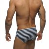 Pánské plavky AD SAILOR WITH SPORT STRIPE BRIEF - modré