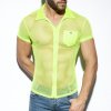 sht024 mesh short sleeves shirt (9)