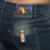 ad990 rainbow tape bermuda jeans (7)