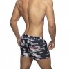 Pánské plavky AD CAMOUFLAGE SWIMWEAR SHORT - kaki šedé