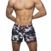 Pánské plavky AD CAMOUFLAGE SWIMWEAR SHORT - kaki šedé