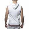Pánská mikina AD ZIP COTTON HOODY - bílá