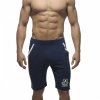 Pánské kraťasy AD SHORT MEDIUM TIGHT PANT INTERCOTTON - tmavě modré