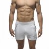 Pánské kraťasy AD SHORT TIGHT PANT INTERCOTTON - bílé