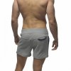 Pánské kraťasy AD SHORT TIGHT PANT INTERCOTTON - šedé