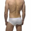 Pánské slipy ES Collection BASIC MODAL PUSH UP BRIEF - bílé