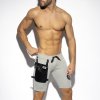 removable pocket sports knee shorts