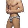zebra bikini brief