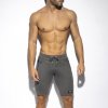 charcoal rustic sports knee shorts (2)