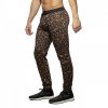 leopard long athletic pants