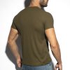 recycled rib v neck t shirt (4)
