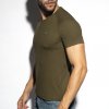 recycled rib v neck t shirt (3)