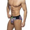 indian print swim brief