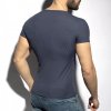 recycled rib u neck t shirt (1)