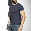 recycled rib u neck t shirt