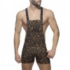 leopard overalls