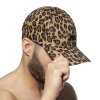 leopard print cap