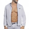 long sleeves loop mesh hoody (5)