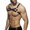 x cross leather harness
