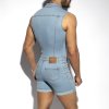 urban denim jumpsuit shorts (6)