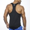 Pánský nátělník ES Collection NEVER BACK DOWN TANK TOP - černý