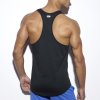 Pánský nátělník ES Collection NEVER BACK DOWN TANK TOP - černý