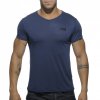 Pánské tričko AD BASIC V-NECK T-SHIRT - modré