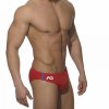 Pánské plavky AD LOW CUT SPORTS TRUNK - červené