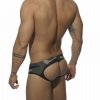 Pánské plavky AD BOTTOMLESS SQUARE  BRIEF - kaki