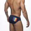 Pánské plavky ADDICTED RAINBOW SWIM BRIEF - modré