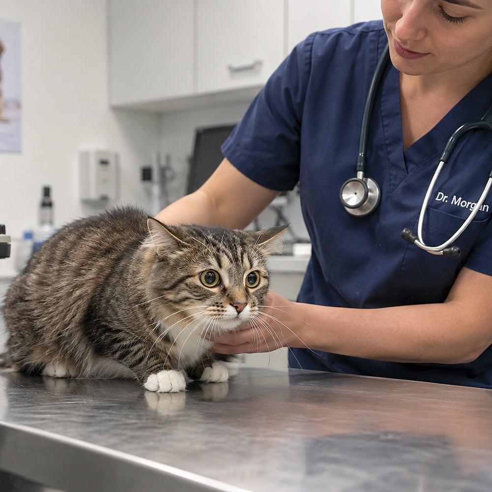 Jak zvládnout cestu s kočkou k veterináři, čekárnu i samotné vyšetření