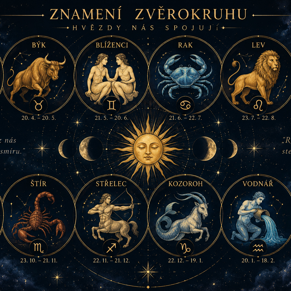 Bachovy esence a znamení zvěrokruhu