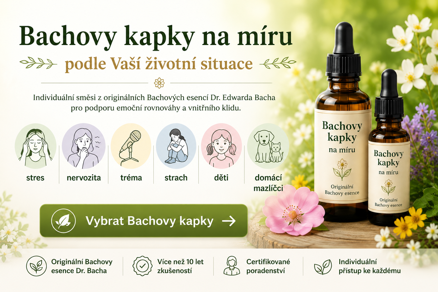 Bachovy esence na míru